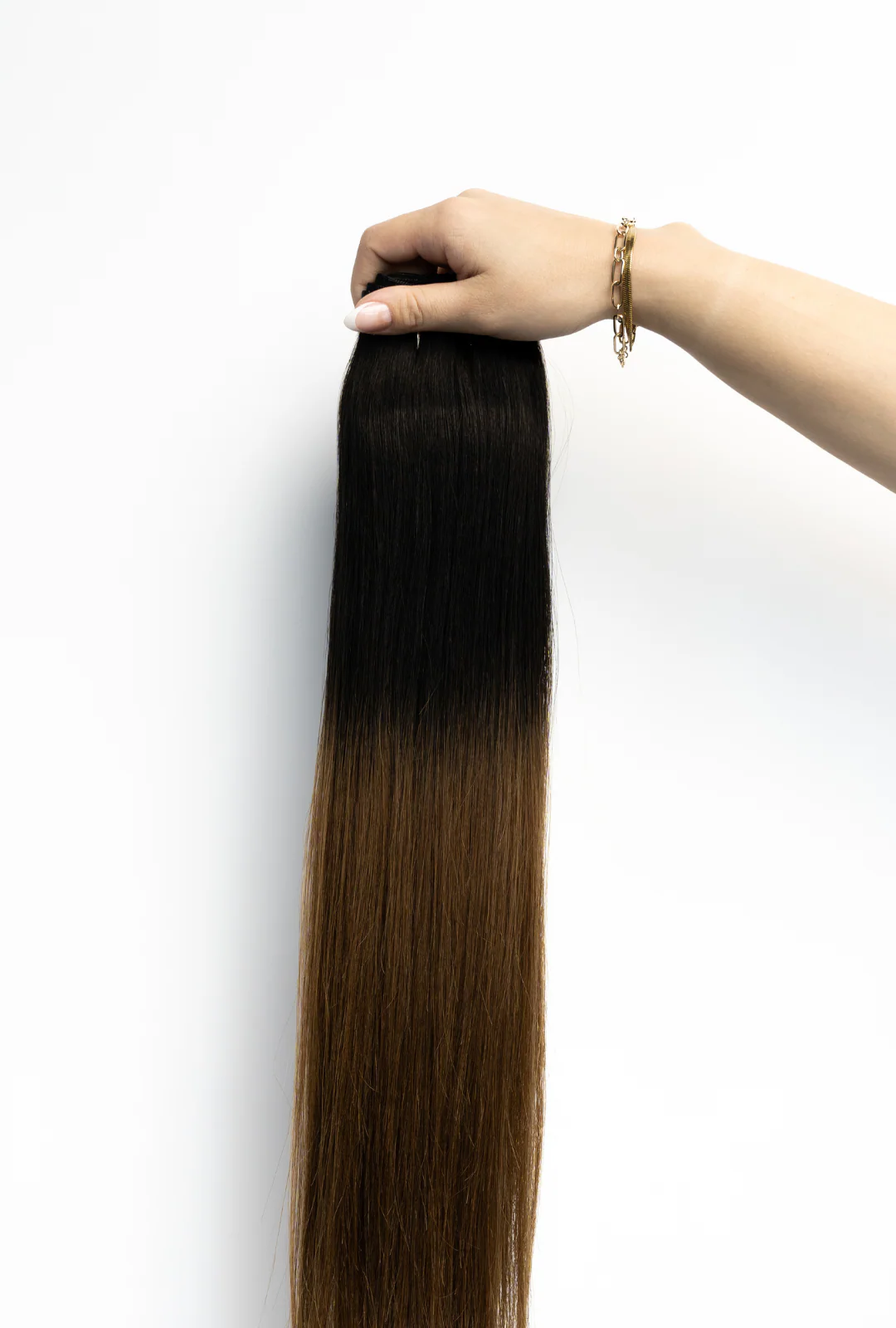 interLACED Weft Ombré #1B/5 (Caramel Latte) - Image 3